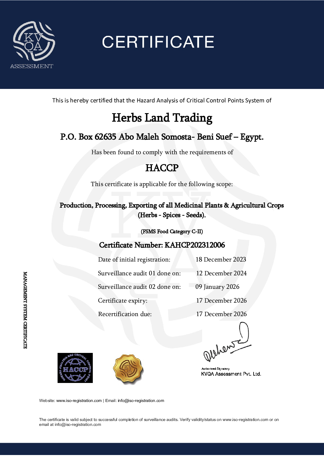 Haccp